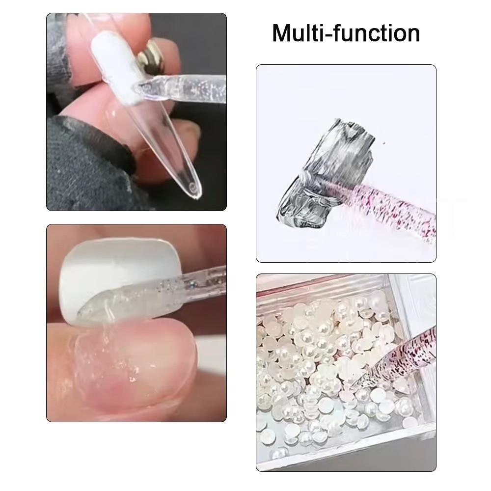 100pcs Pack Dual-ended Nail Cu - Nail Art Orange recension och pris
