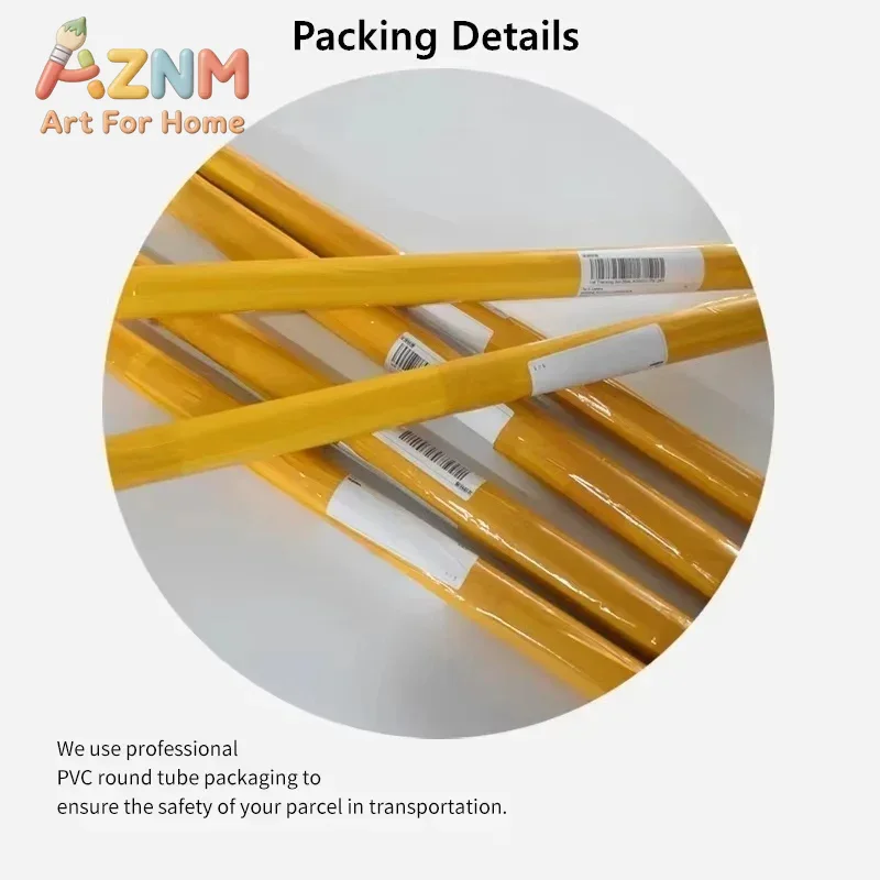 AZNM Frameless Canvas Wall Art - Nail Art Pink recension och pris