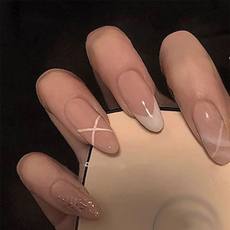 Medium fake nails for women Nu - Nail Art Press On recension och pris