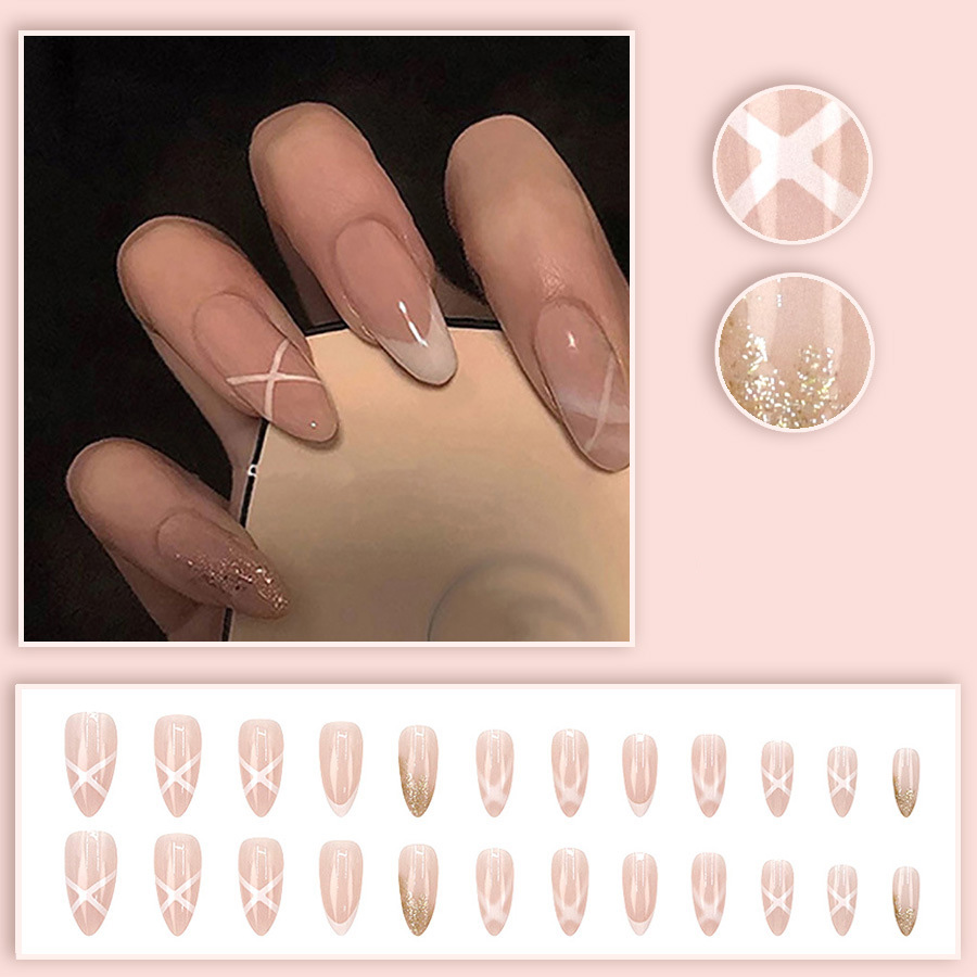 Medium fake nails for women Nu - Nail Art Press On recension och pris