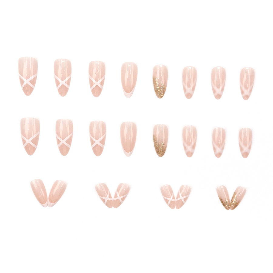 Medium fake nails for women Nu - Nail Art Press On recension och pris