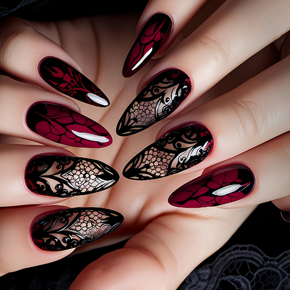 Medium fake nails for women da - Nail Art Press On recension och pris