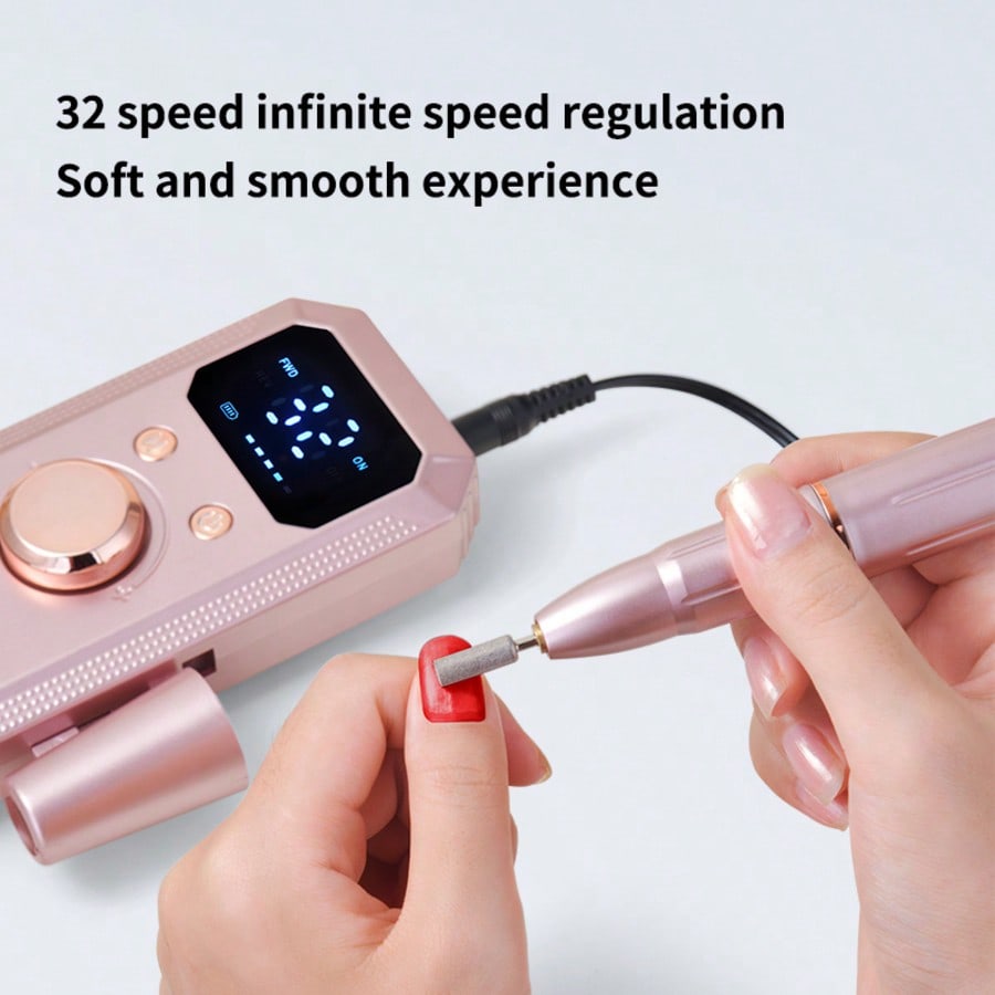 20,000RPM Rechargeable Electri - Nail Drill Machine recension och pris